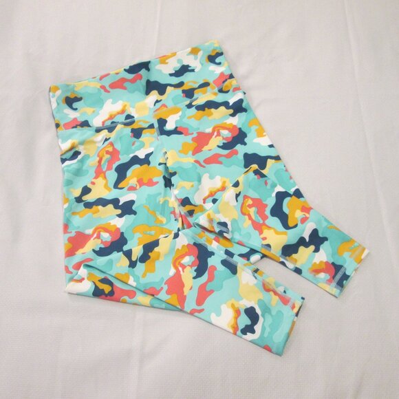 CAMO MULTI-COLOR LEGGINGS – L – NWT - Picture 3 of 15